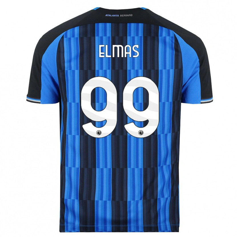 Danxen Pánské Eljif Elmas #99 Modrá Černá Červená Domů Hráčské Dresy 2026/27 Dres