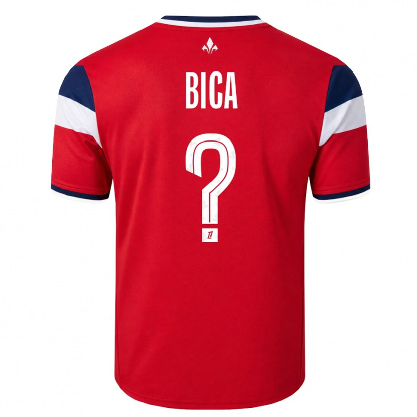 Danxen Dámské Bica #0 Červená Bílá Královská Modř Domů Hráčské Dresy 2026/27 Dres