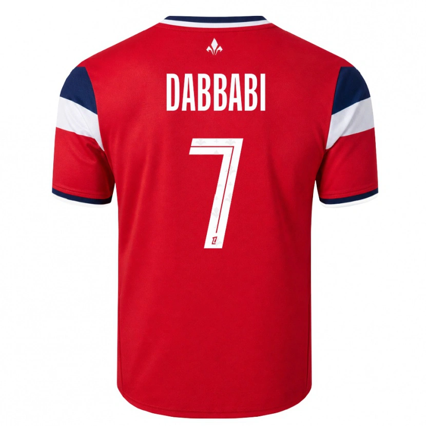 Danxen Dámské Amin Dabbabi #7 Červená Bílá Královská Modř Domů Hráčské Dresy 2026/27 Dres