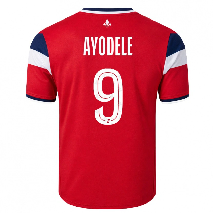 Danxen Dámské Adeshina Ayodele #9 Červená Bílá Královská Modř Domů Hráčské Dresy 2026/27 Dres