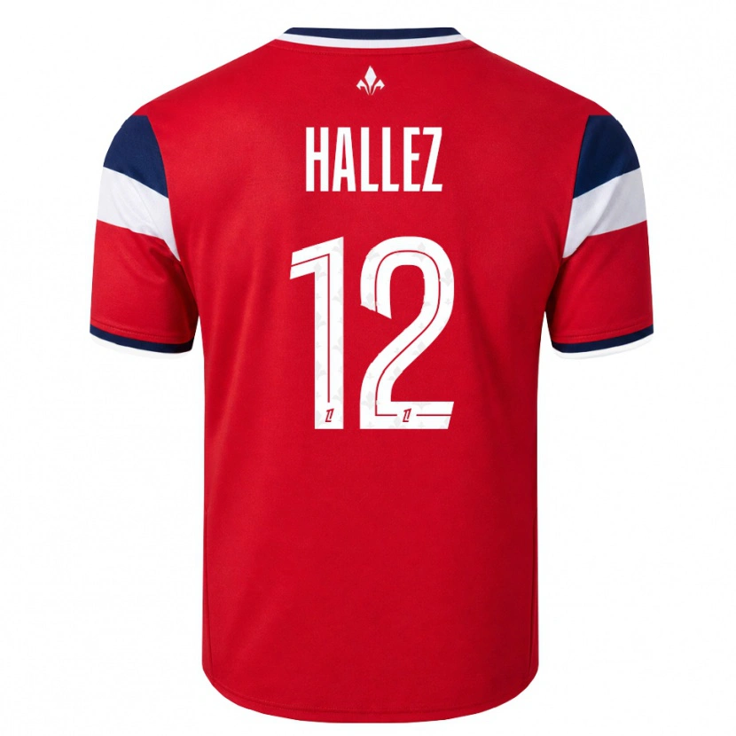 Danxen Dámské Alexis Hallez #12 Červená Bílá Královská Modř Domů Hráčské Dresy 2026/27 Dres
