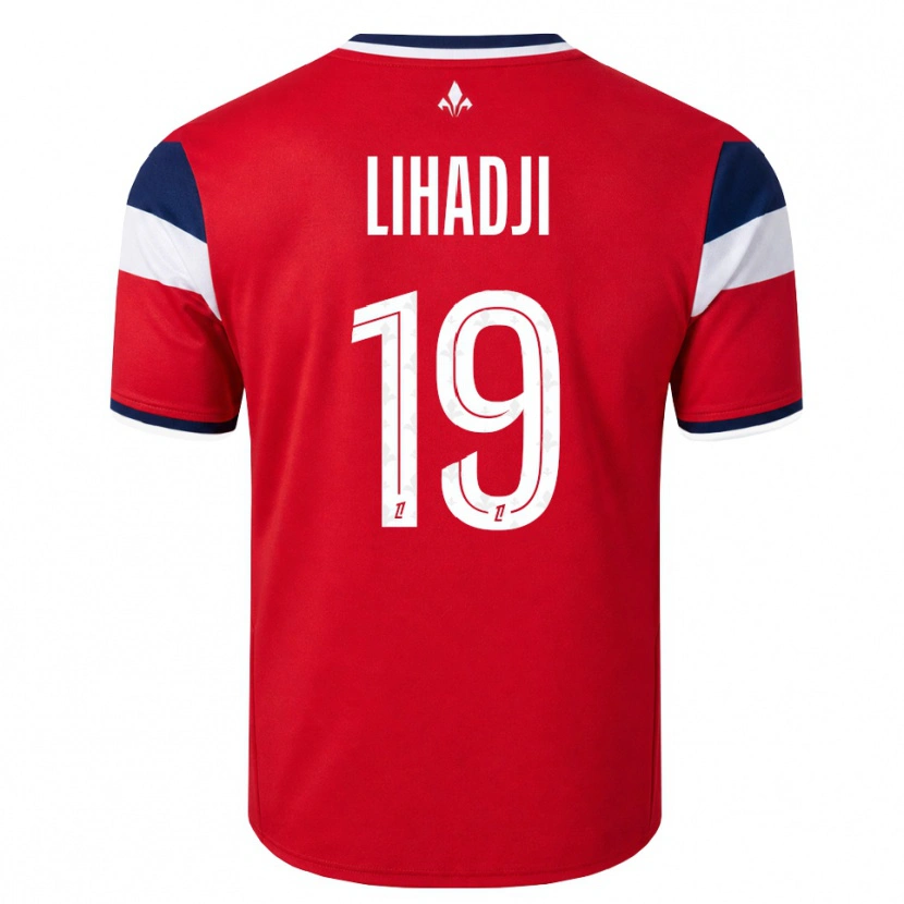Danxen Dámské Isaac Lihadji #19 Červená Bílá Královská Modř Domů Hráčské Dresy 2026/27 Dres