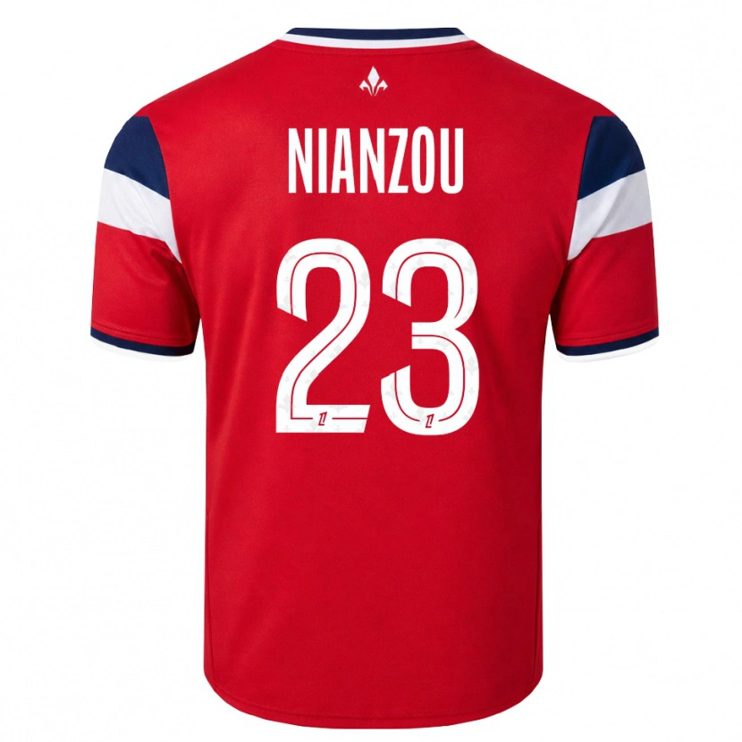 Danxen Dámské Tanguy Nianzou #23 Červená Bílá Královská Modř Domů Hráčské Dresy 2026/27 Dres