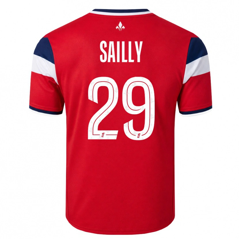 Danxen Dámské Charlotte Sailly #29 Červená Bílá Královská Modř Domů Hráčské Dresy 2026/27 Dres