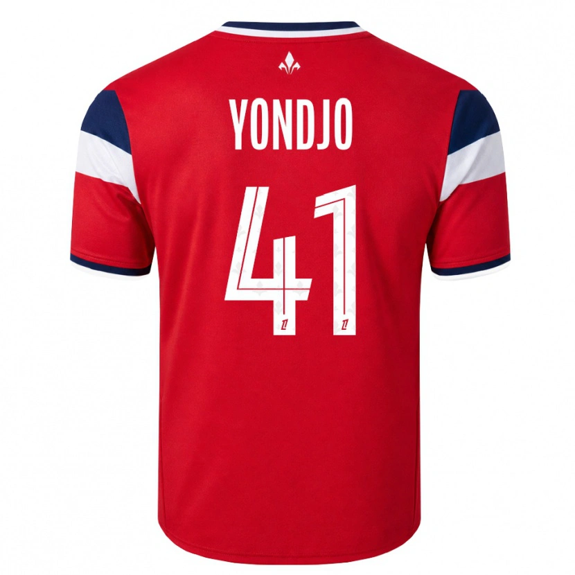 Danxen Dámské Angel Yondjo Matah #41 Červená Bílá Královská Modř Domů Hráčské Dresy 2026/27 Dres