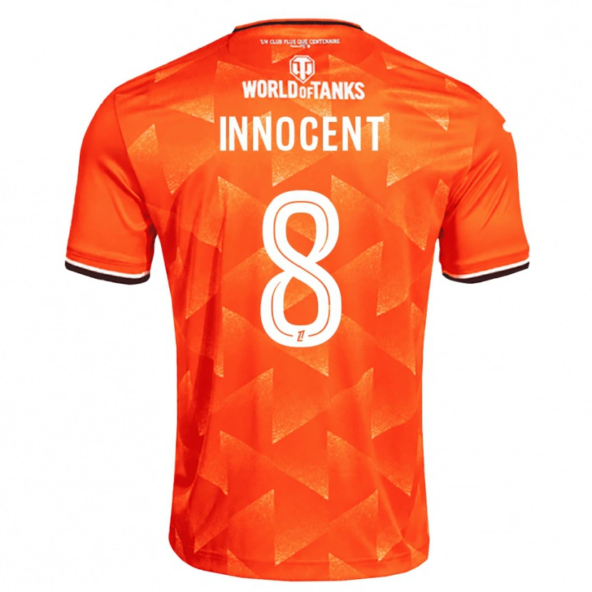 Danxen Dámské Bonke Innocent #8 Oranžová Bílá Černá Domů Hráčské Dresy 2026/27 Dres