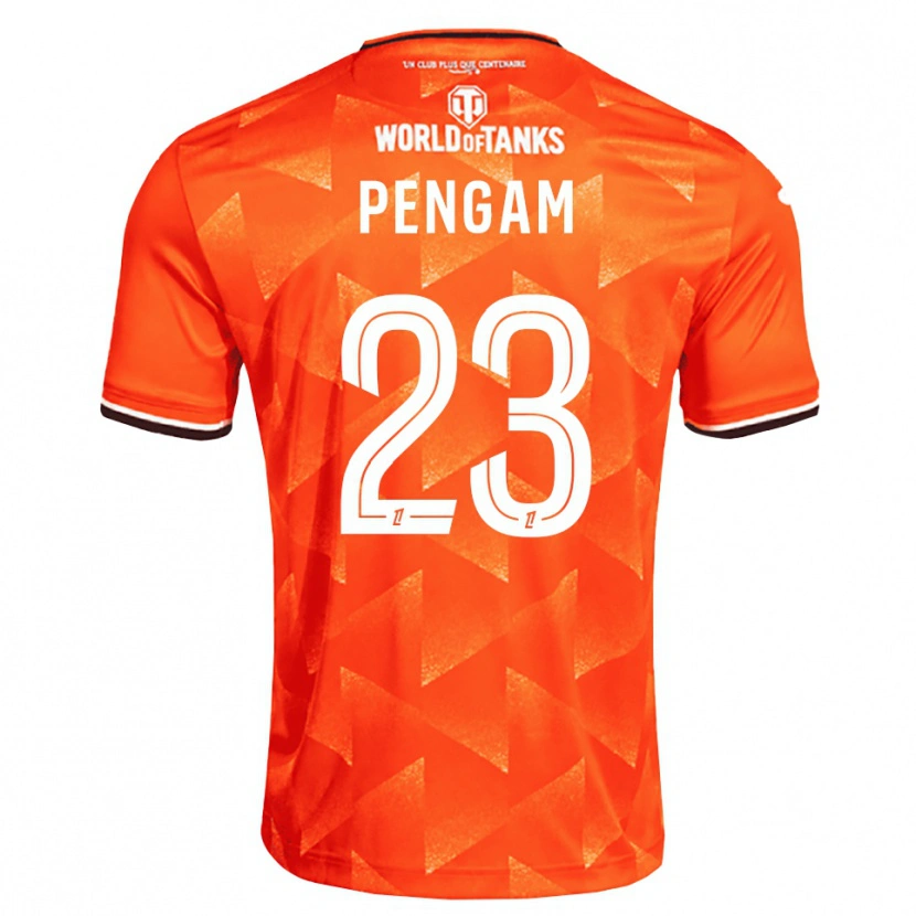 Danxen Dámské Imran Pengam #23 Oranžová Bílá Černá Domů Hráčské Dresy 2026/27 Dres