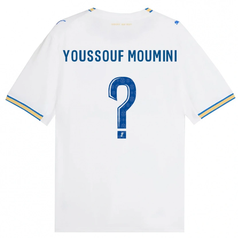 Danxen Dámské Yakine Youssouf Moumini #0 Modrá Bílá Domů Hráčské Dresy 2026/27 Dres