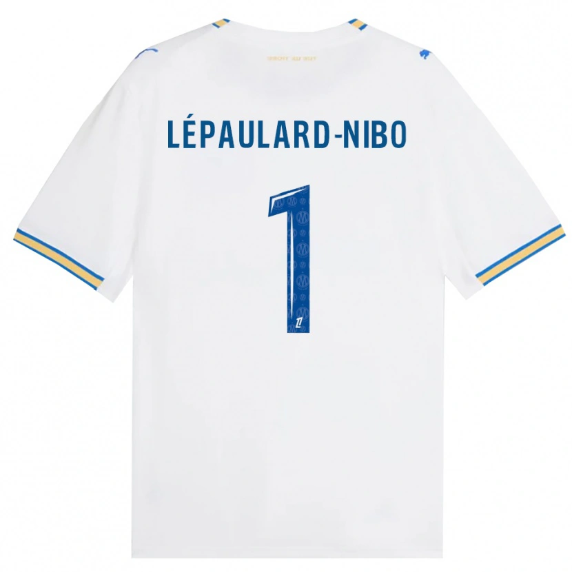 Danxen Dámské Mailey Lépaulard-Nibo #1 Modrá Bílá Domů Hráčské Dresy 2026/27 Dres