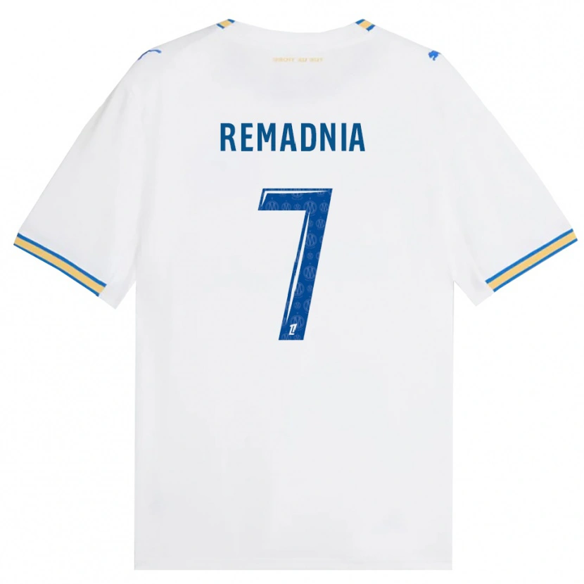 Danxen Dámské Saïd Remadnia #7 Modrá Bílá Domů Hráčské Dresy 2026/27 Dres