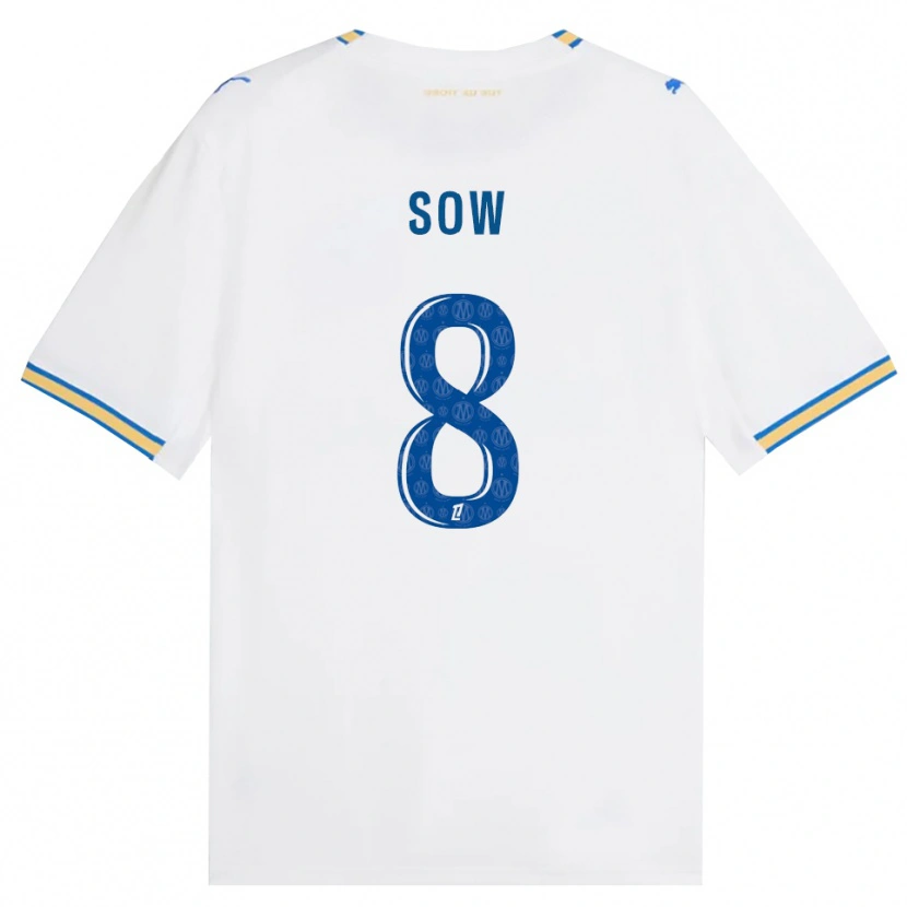 Danxen Dámské Mbayang Sow #8 Modrá Bílá Domů Hráčské Dresy 2026/27 Dres