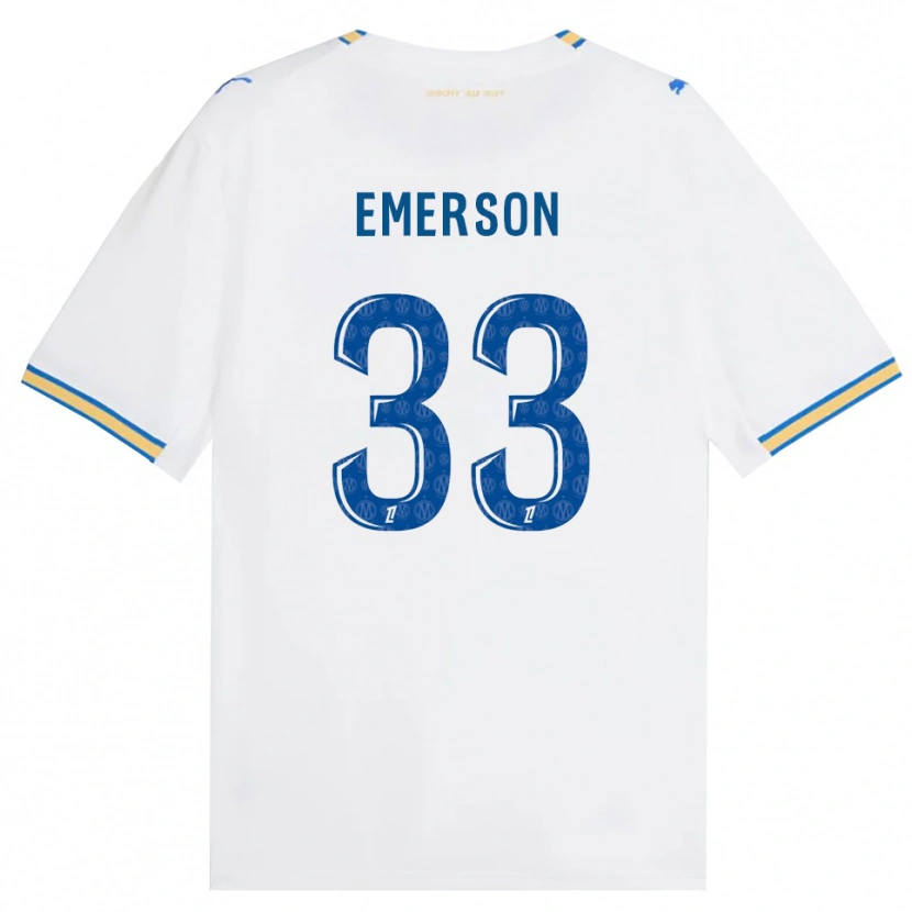 Danxen Dámské Emerson Palmieri Dos Santos #33 Modrá Bílá Domů Hráčské Dresy 2026/27 Dres