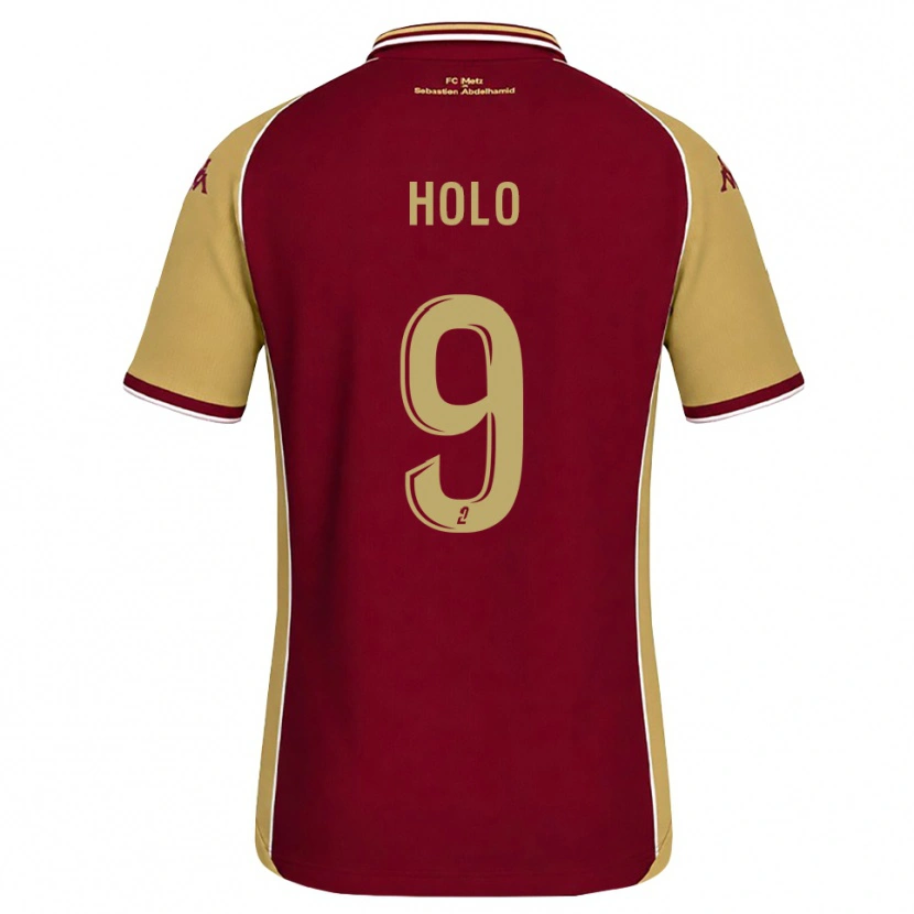 Danxen Dámské Mathis Holo #9 Zlatohnědá Tmavě Červená Domů Hráčské Dresy 2026/27 Dres