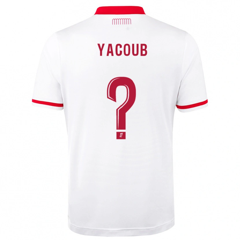 Danxen Dámské Béchir Yacoub #0 Červená Bílá Domů Hráčské Dresy 2026/27 Dres