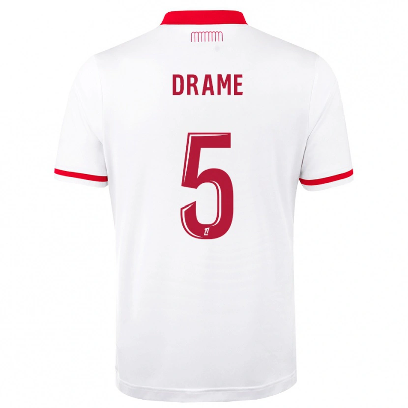 Danxen Dámské Massiremba Dramé #5 Červená Bílá Domů Hráčské Dresy 2026/27 Dres