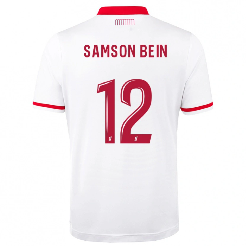 Danxen Dámské Sirak Bein #12 Červená Bílá Domů Hráčské Dresy 2026/27 Dres