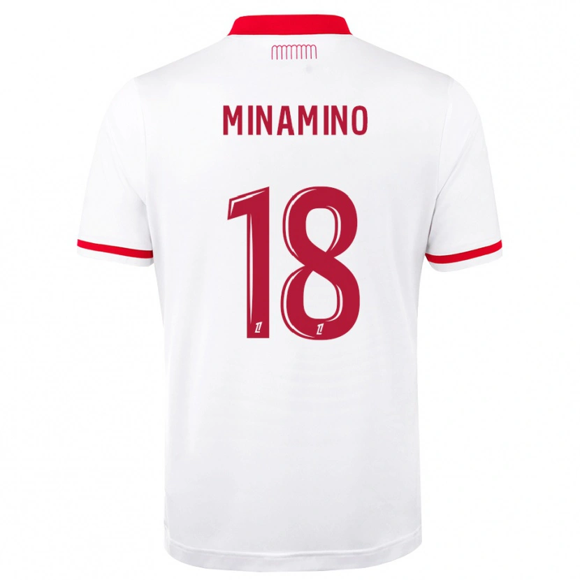Danxen Dámské Takumi Minamino #18 Červená Bílá Domů Hráčské Dresy 2026/27 Dres