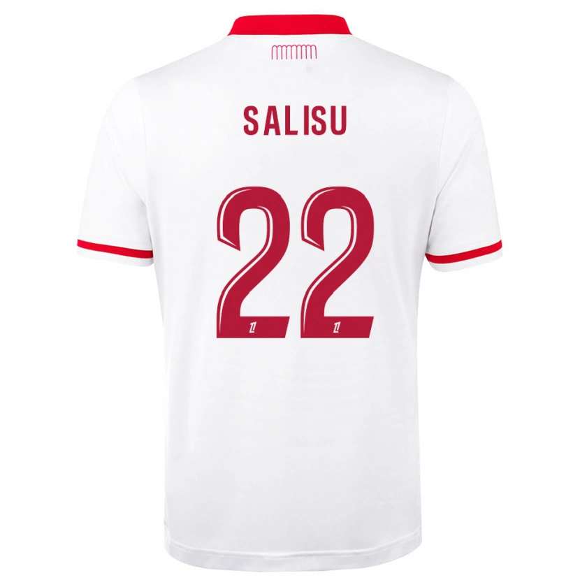 Danxen Dámské Mohammed Salisu #22 Červená Bílá Domů Hráčské Dresy 2026/27 Dres