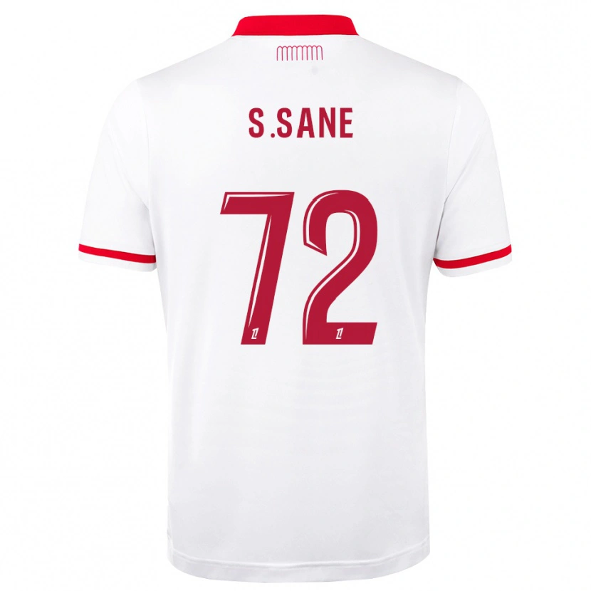 Danxen Dámské Sadibou Sané #72 Červená Bílá Domů Hráčské Dresy 2026/27 Dres