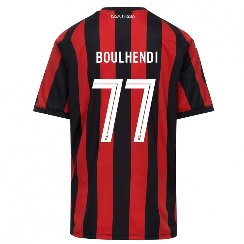 Danxen Dámské Teddy Boulhendi #77 Červená Černá Bílá Domů Hráčské Dresy 2026/27 Dres