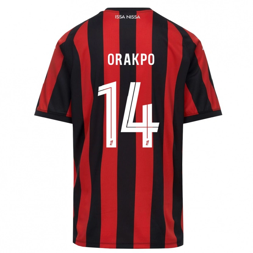 Danxen Dámské Victor Orakpo #14 Červená Černá Bílá Domů Hráčské Dresy 2026/27 Dres