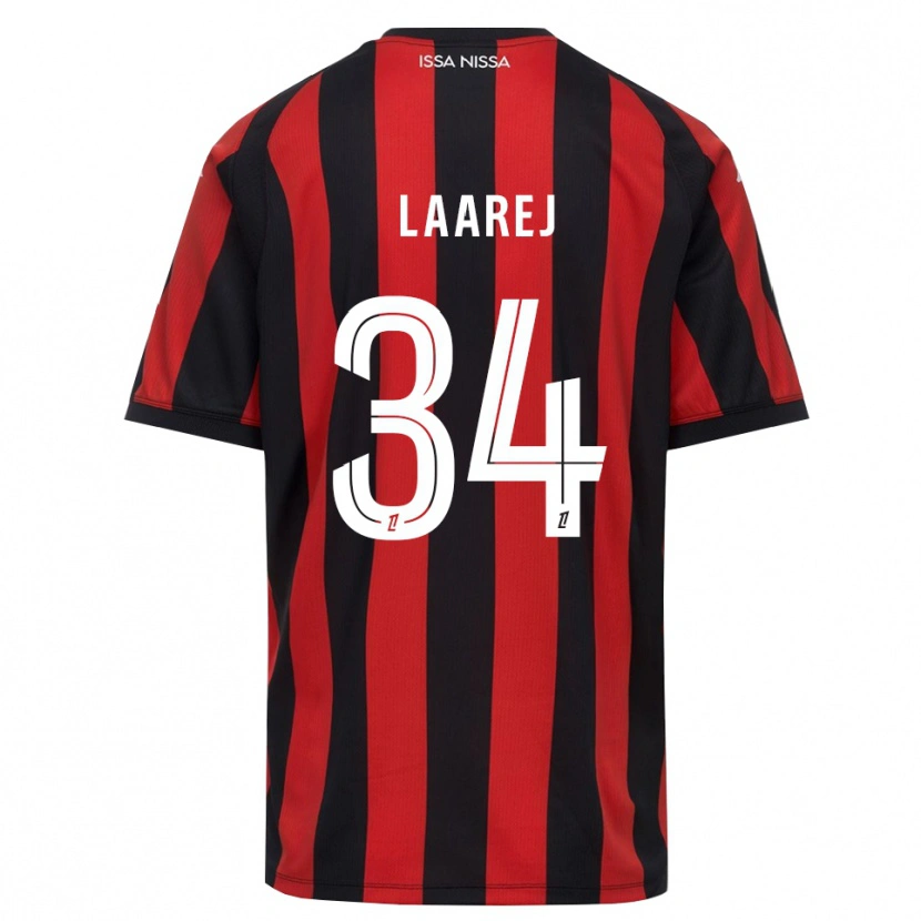 Danxen Dámské Nassim Laarej #34 Červená Černá Bílá Domů Hráčské Dresy 2026/27 Dres