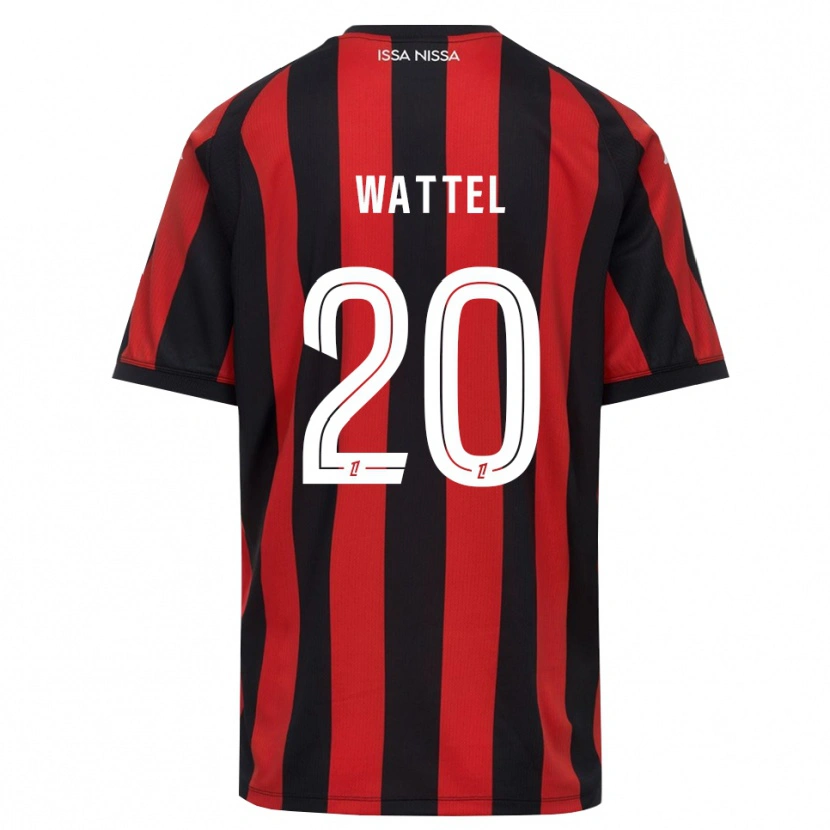 Danxen Dámské Sami Wattel #20 Červená Černá Bílá Domů Hráčské Dresy 2026/27 Dres