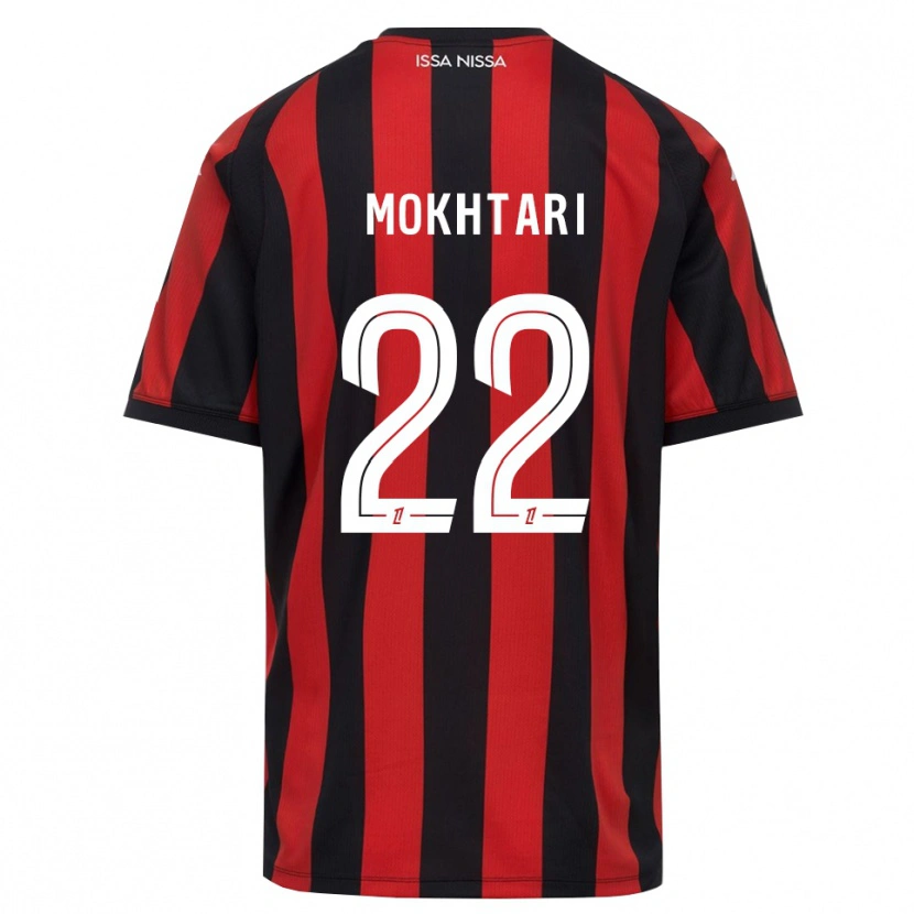 Danxen Dámské Jade Mokhtari #22 Červená Černá Bílá Domů Hráčské Dresy 2026/27 Dres