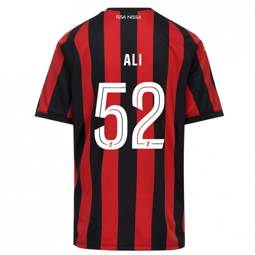 Danxen Dámské Kéfren Ali #52 Červená Černá Bílá Domů Hráčské Dresy 2026/27 Dres