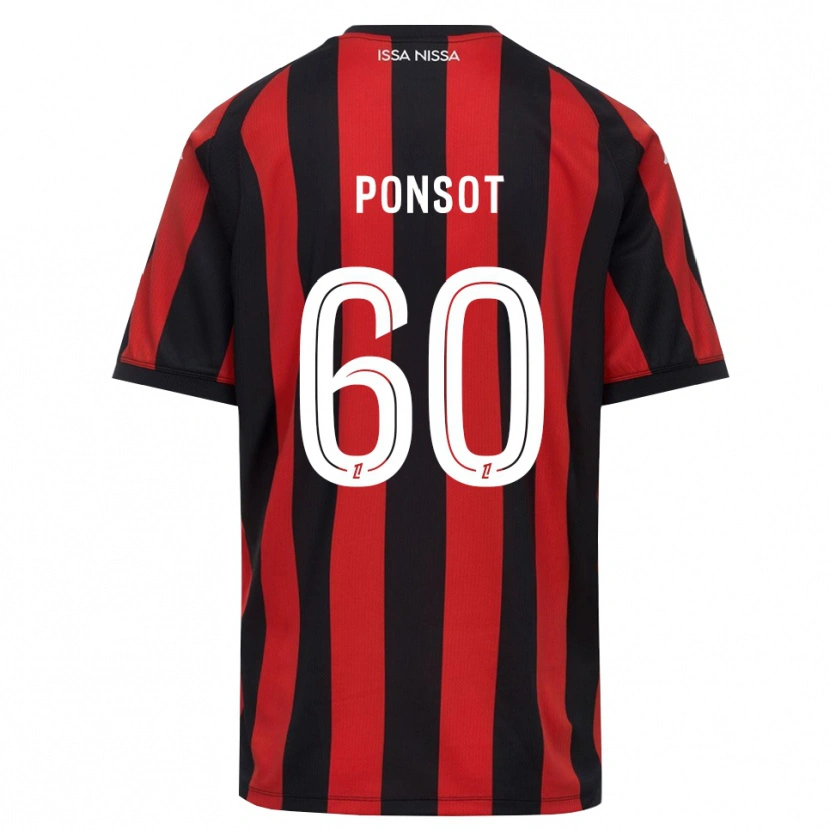 Danxen Dámské Martin Ponsot #60 Červená Černá Bílá Domů Hráčské Dresy 2026/27 Dres