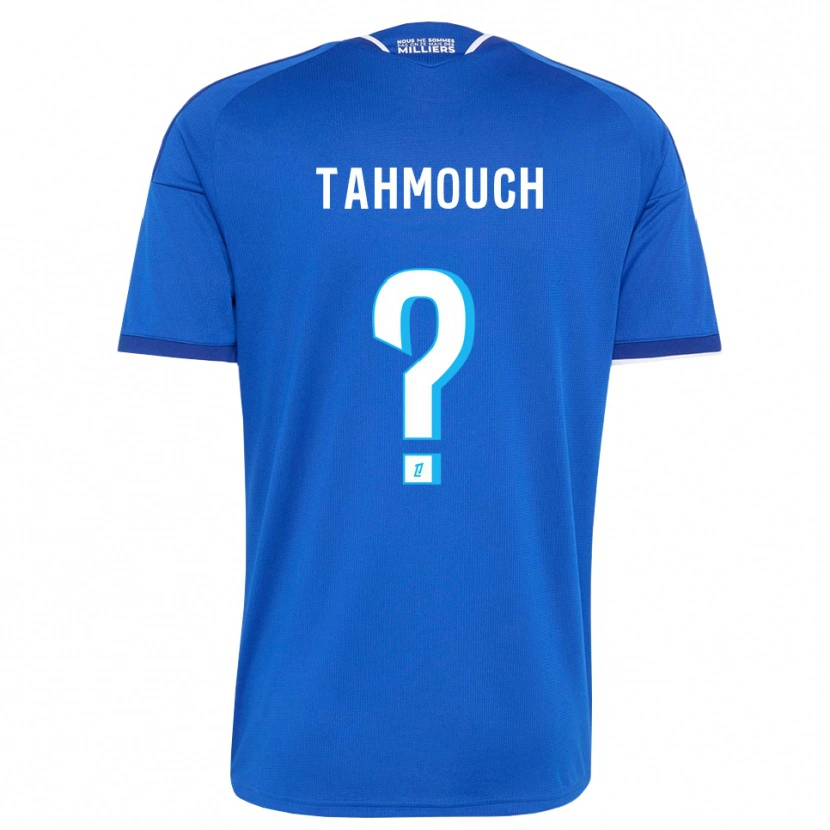 Danxen Dámské Mathieu Tahmouch #0 Královská Modř Bílá Domů Hráčské Dresy 2026/27 Dres