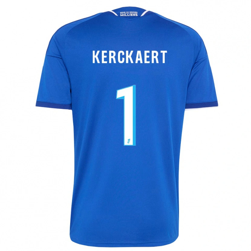 Danxen Dámské Gabriel Kerckaert #1 Královská Modř Bílá Domů Hráčské Dresy 2026/27 Dres