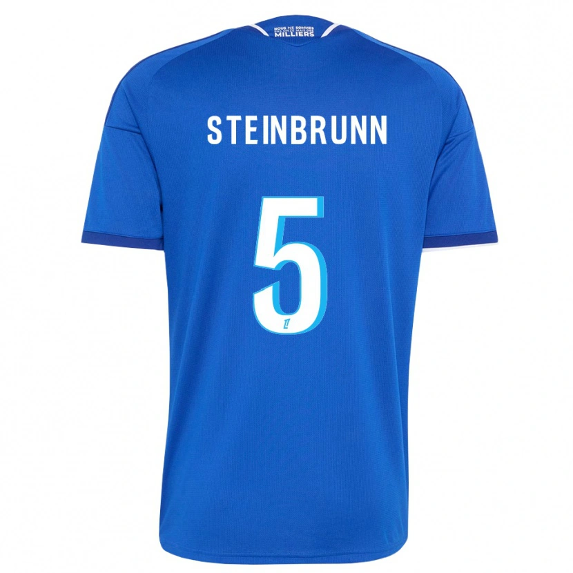 Danxen Dámské Théo Steinbrunn #5 Královská Modř Bílá Domů Hráčské Dresy 2026/27 Dres