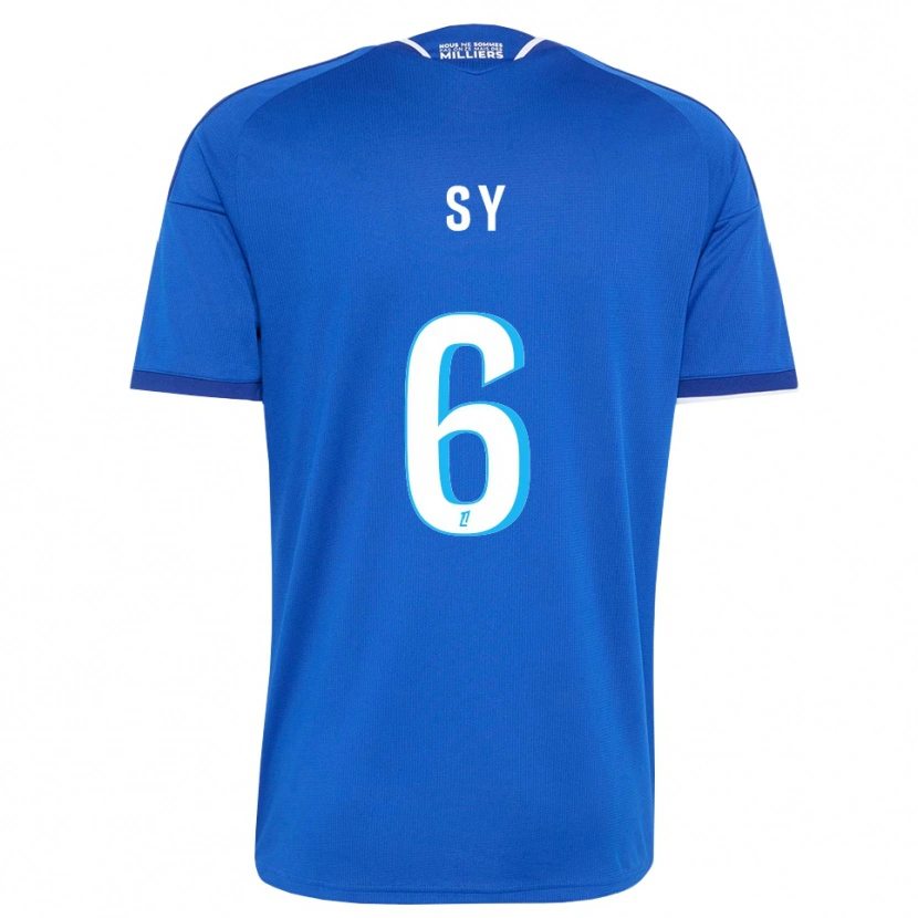 Danxen Dámské Demba Sy #6 Královská Modř Bílá Domů Hráčské Dresy 2026/27 Dres