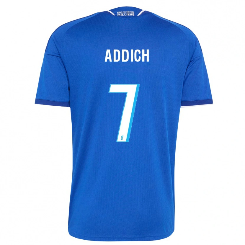 Danxen Dámské Yanis Addich #7 Královská Modř Bílá Domů Hráčské Dresy 2026/27 Dres
