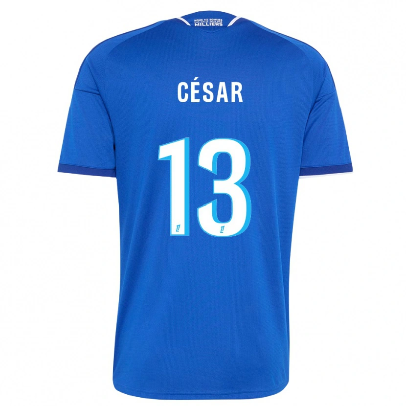 Danxen Dámské Julbert César #13 Královská Modř Bílá Domů Hráčské Dresy 2026/27 Dres