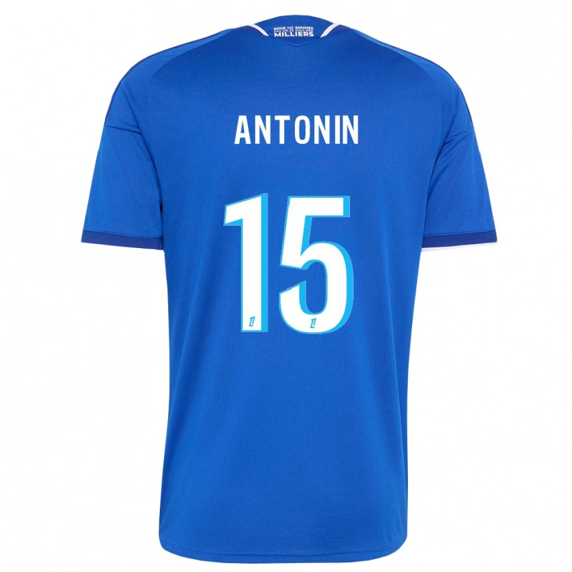 Danxen Dámské Erwan Antonin #15 Královská Modř Bílá Domů Hráčské Dresy 2026/27 Dres