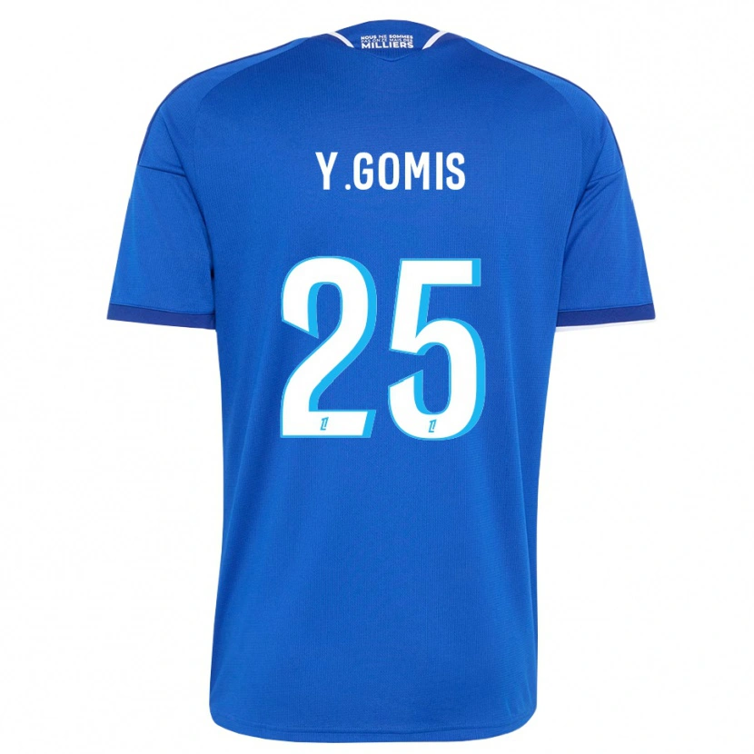 Danxen Dámské Yoni Gomis #25 Královská Modř Bílá Domů Hráčské Dresy 2026/27 Dres