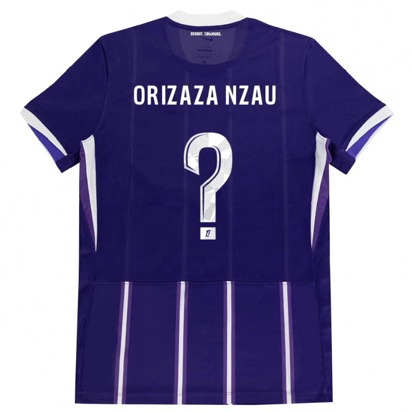Danxen Dámské Jethro Orizaza Nzau #0 Fialová Bílá Domů Hráčské Dresy 2026/27 Dres