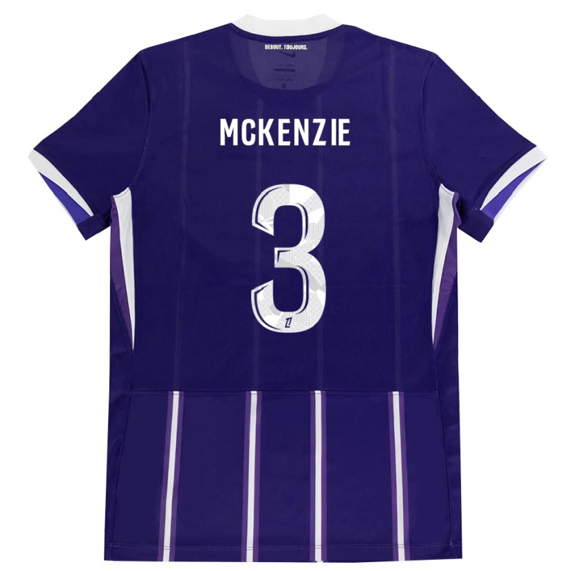 Danxen Dámské Mark Mckenzie #3 Fialová Bílá Domů Hráčské Dresy 2026/27 Dres