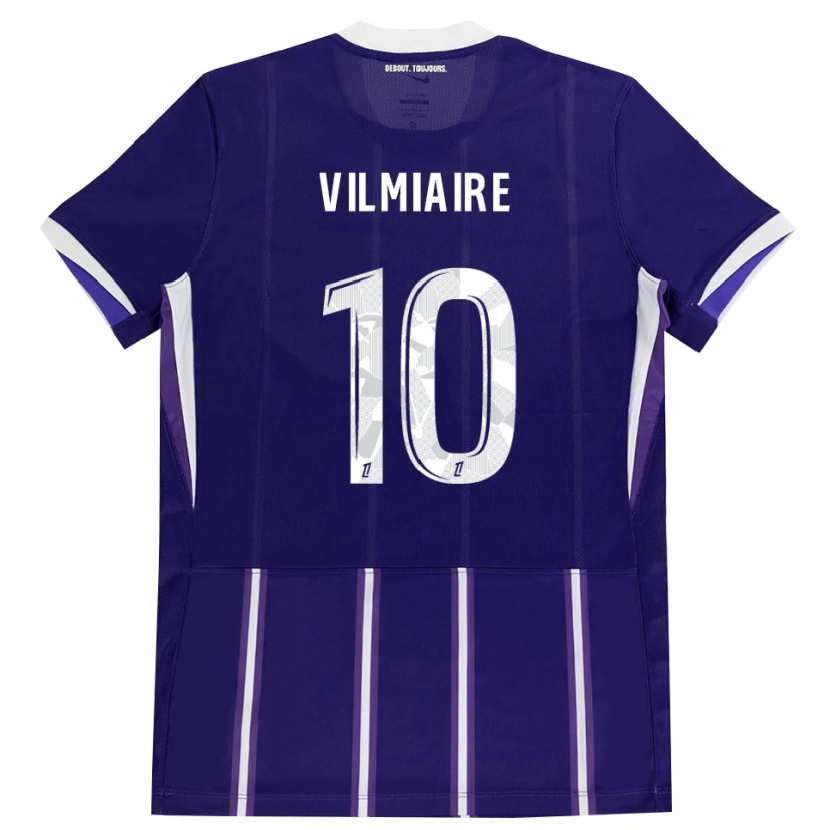 Danxen Dámské Kelly Vilmiaire #10 Fialová Bílá Domů Hráčské Dresy 2026/27 Dres