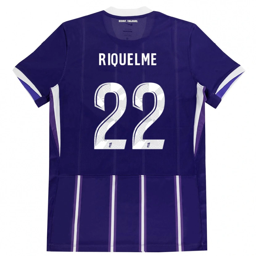 Danxen Dámské Laura Riquelme #22 Fialová Bílá Domů Hráčské Dresy 2026/27 Dres