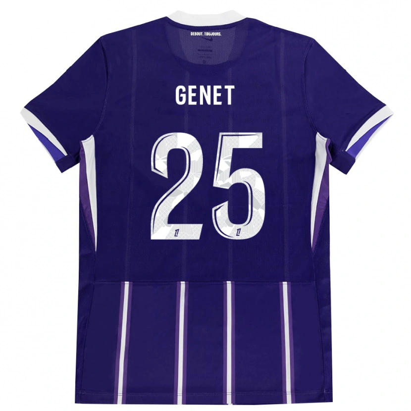 Danxen Dámské Marine Genet #25 Fialová Bílá Domů Hráčské Dresy 2026/27 Dres