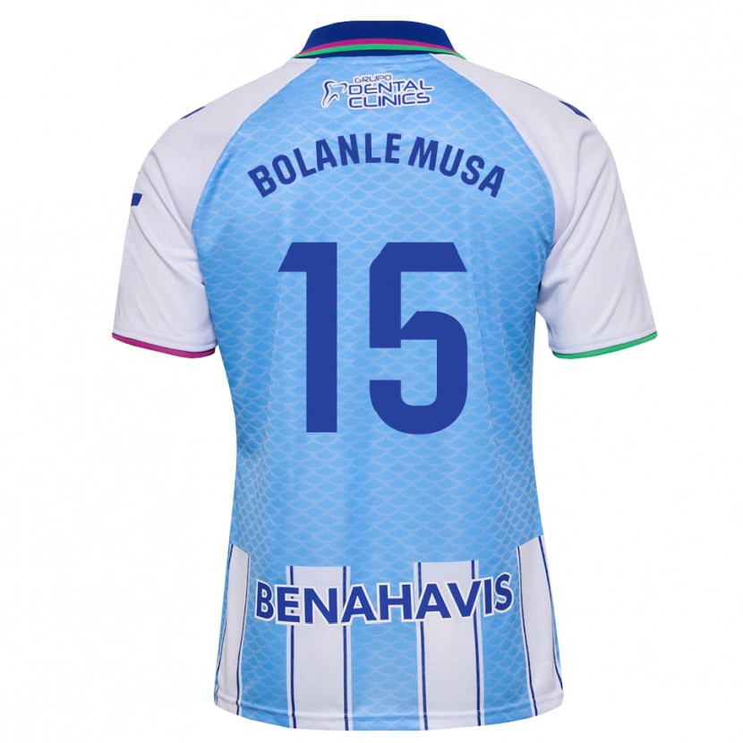 Danxen Dámské Wahab Bolanle Musa #15 Tmavě Nebesky Modrá Bílá Domů Hráčské Dresy 2026/27 Dres