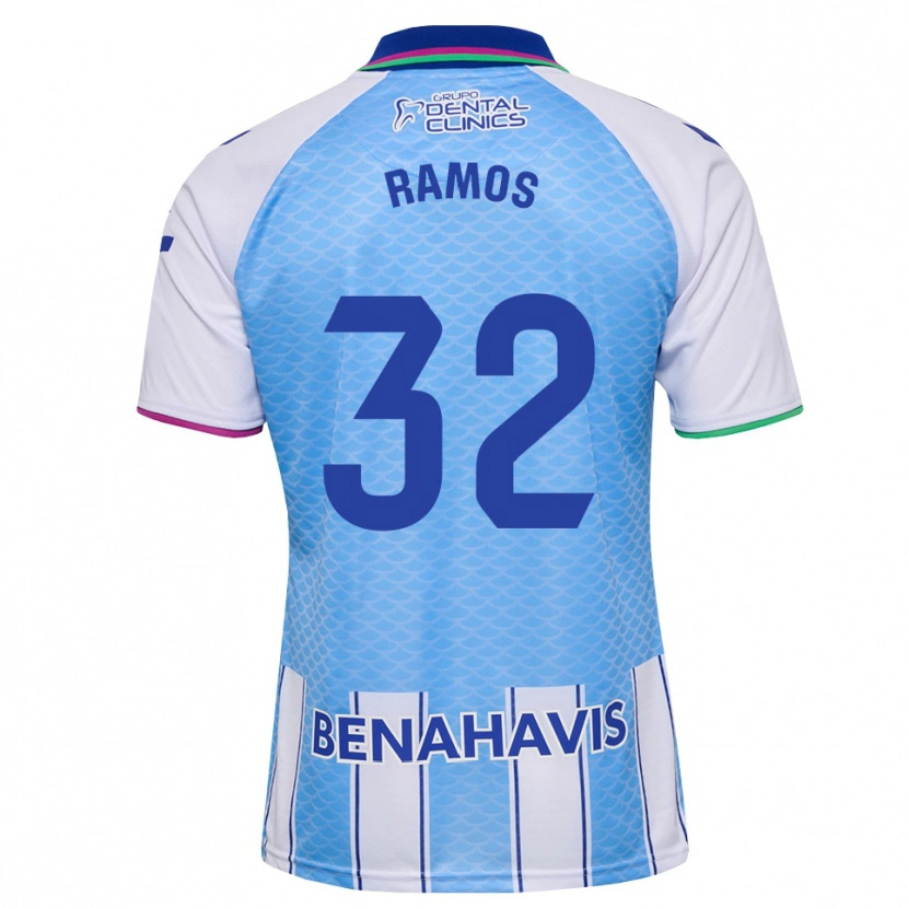 Danxen Dámské Salva Ramos #32 Tmavě Nebesky Modrá Bílá Domů Hráčské Dresy 2026/27 Dres
