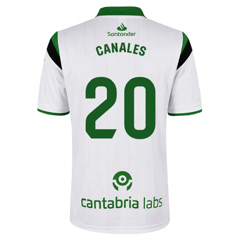 Danxen Dámské Sergio Canales #20 Bílá Zelená Černá Domů Hráčské Dresy 2026/27 Dres