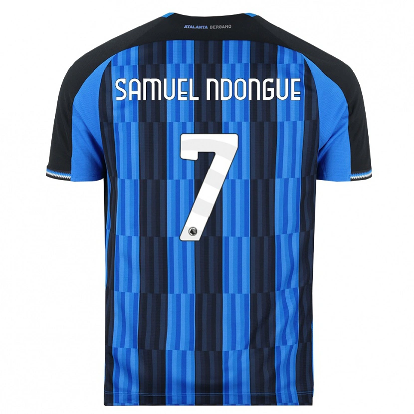 Danxen Dámské Frederick Ndongue #7 Modrá Černá Červená Domů Hráčské Dresy 2026/27 Dres