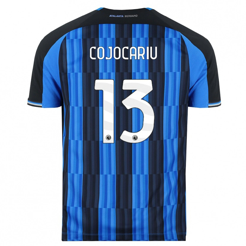 Danxen Dámské Raul Cojocariu #13 Modrá Černá Červená Domů Hráčské Dresy 2026/27 Dres