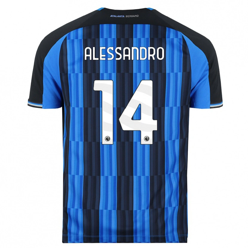 Danxen Dámské Alessandro Rinaldi #14 Modrá Černá Červená Domů Hráčské Dresy 2026/27 Dres