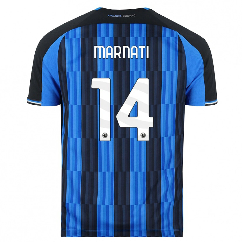 Danxen Dámské Sebastiano Marnati #14 Modrá Černá Červená Domů Hráčské Dresy 2026/27 Dres